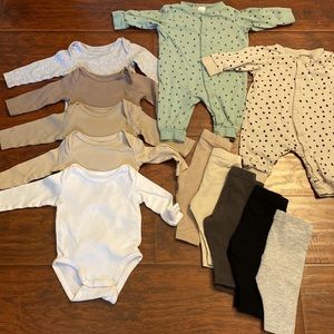 H&M NEWBORN gender neutral baby bundle
